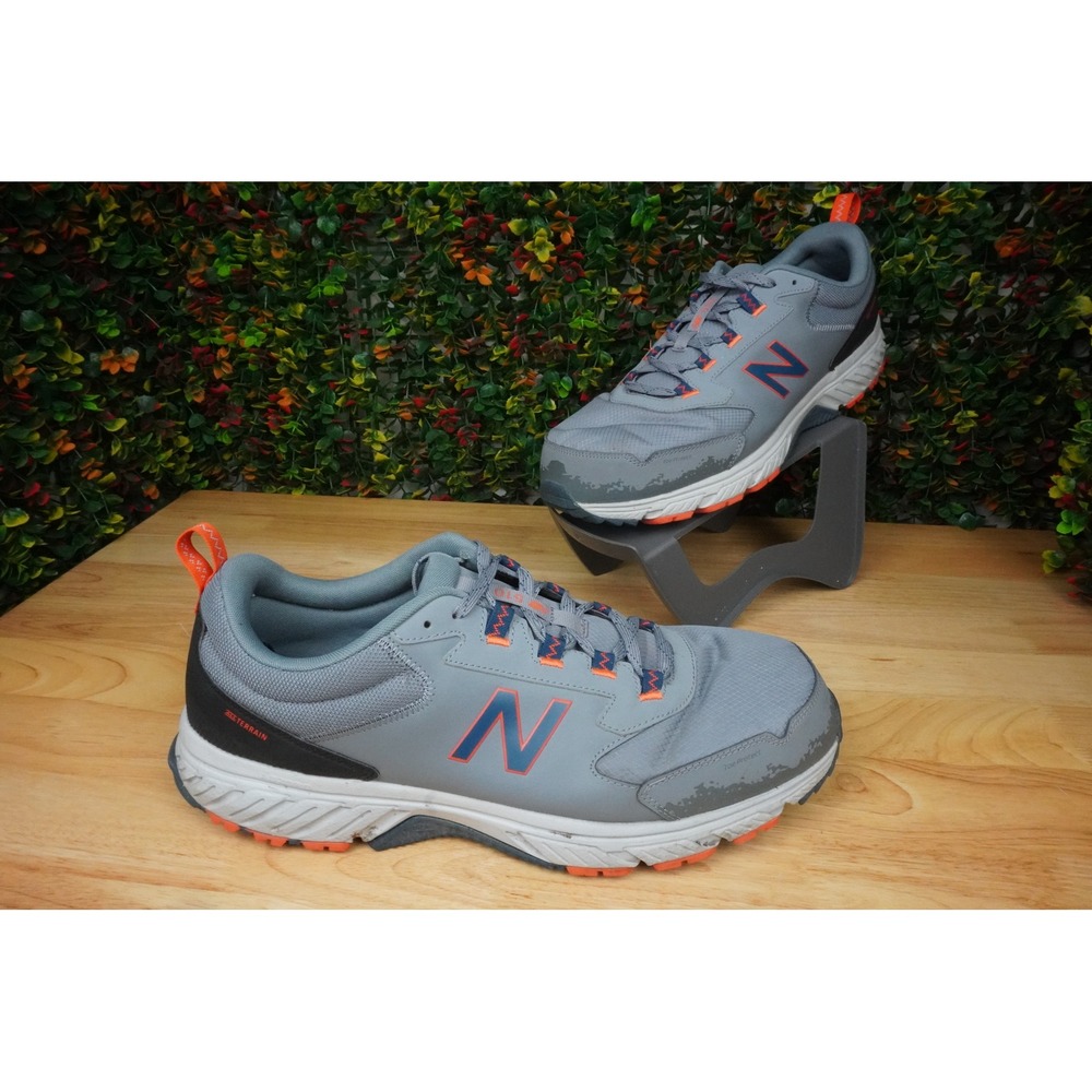 New Balance 510v5 All Terrain Grey Orange Men 16 4E Extra Wide MT510SB5